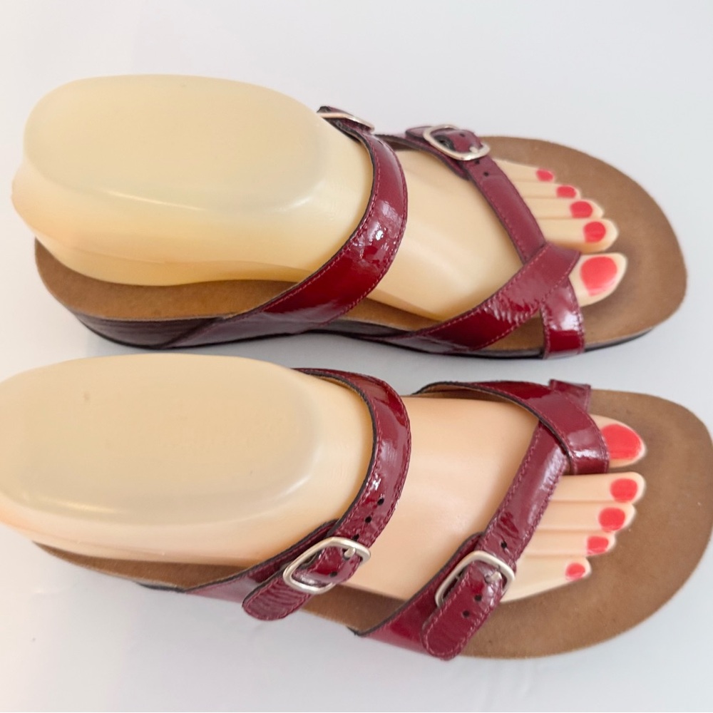 SAS Women's Shelly Toe Loop Slide Sandals Tripad Comfort Buckle Strap 7.5 - Picture 10 of 15